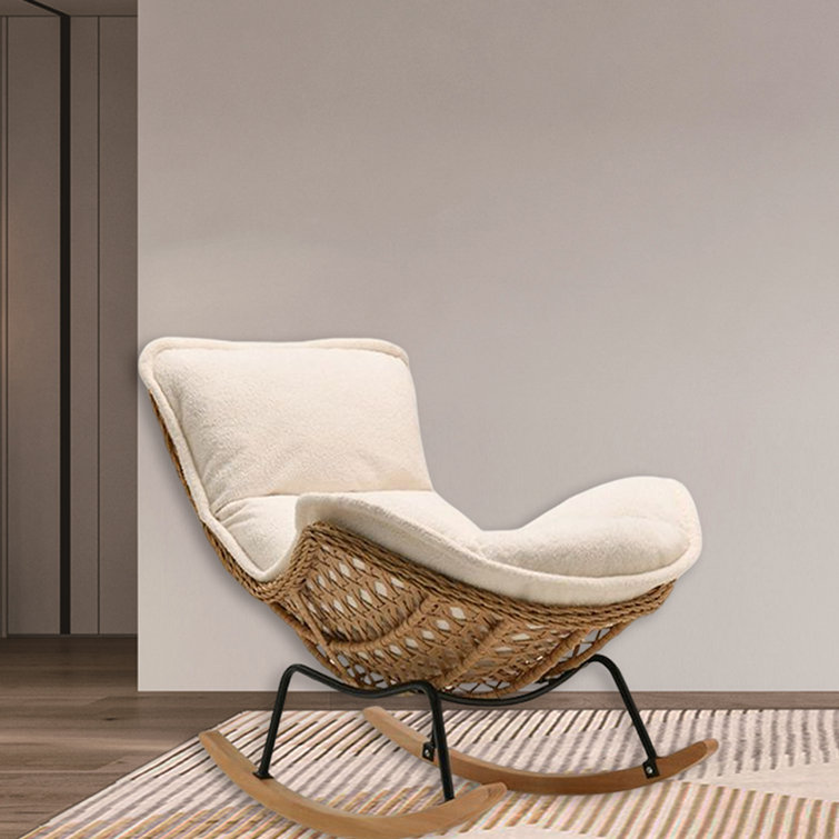 Glider chair leans discount forward